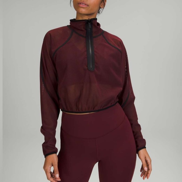 Lululemon Reversible Mesh 1/2 Zip - Picture 7 of 11